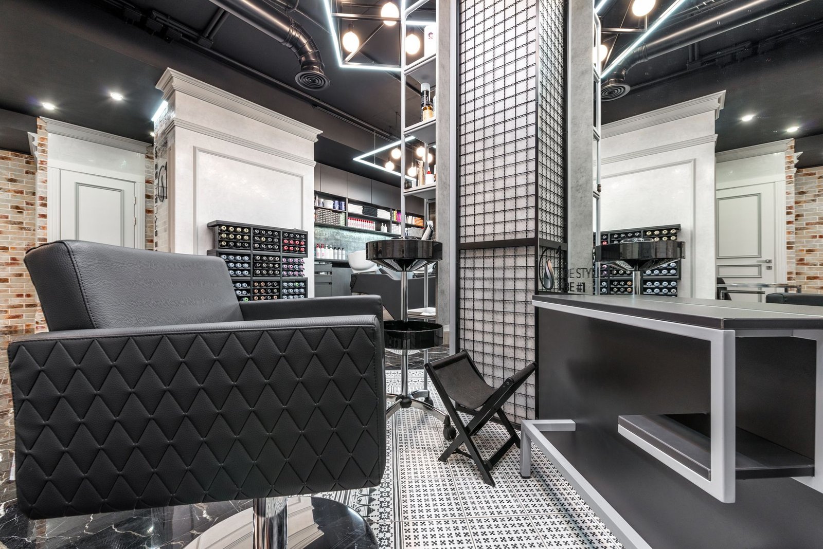 The Parlor360IQ salon floor
